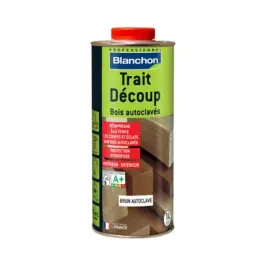 Traitement Bois Blanchon Trait‘Découp Brun Autoclave, 1L Solde