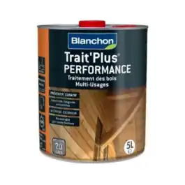 Traitement Bois Multi-Usages Blanchon Trait‘Plus Performance, 5L Commander Vite