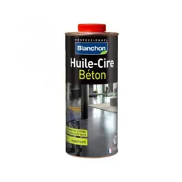 Retour Gratuit Huile Cire Béton Blanchon Aspect ciré Incolore, 1L