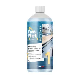 Haute Qualité Nettoyant Coques et Ponts de Bateaux Dalep FastNet 1, Bidon de 1L