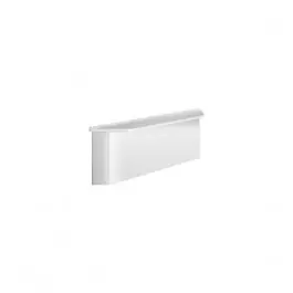 Promotion Cache Fixations Siège de douche murale Blanc Mat Delabie BE-LINE