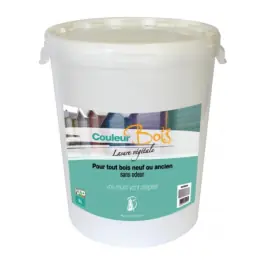 Lasure Végétale Defi Couleur Bois Chêne foncé, Pot de 1L Offre Exclusive