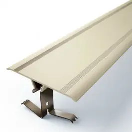 Soldes Couvre Joint Plat PVC Gris à Clipser 70 mm, 3m