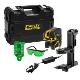 Niveau Laser Stanley Fatmax 2 points Croix + Batterie FMHT77597 Populaire