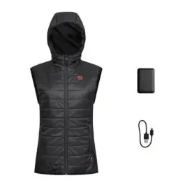 Doudoune Chauffante Sans Manche G-Heat Evo Femme HV15 Noir Solde