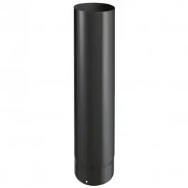 Populaire Element 1000 mm Noir ø150 mm pour raccordement appareils bois