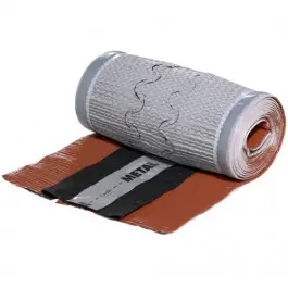 Solde Closoir ventilé métallique Metalroll 26/32 cm Rouge, Rouleau de 5m