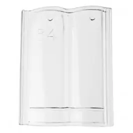 Expédition Rapide Tuile de verre Tradipanne (Panne Béton), ref LR n°B4, carton de 6 U