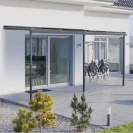 Pergola Hélios en kit aluminium couleur au choix, 4 x 3 m Prix Réduit
