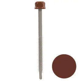 Prix Bas Vis Têtalu P1 TK12 Autoperceuse Faynot 6,3x130mm Laquée RAL 8012 100p