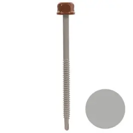 Achetez Aujourd'hui Vis Têtalu P1 TK12 Autoperceuse Faynot 6,3x130mm Laquée RAL 9006 100p