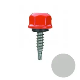 Vis de Couture Têtalu P1 TK12 + rondelle Faynot 4,8x20mm RAL 7035 100p Paiement Sécurisé