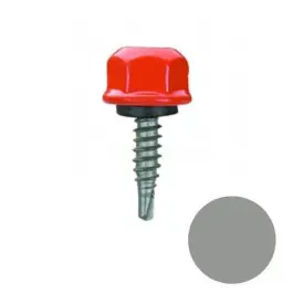 Affaire À Saisir Vis de Couture Têtalu P1 TK12 + rondelle Faynot 4,8x20mm RAL 9007 100p