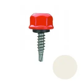 Vis de Couture Têtalu P1 TK12 + rondelle Faynot 4,8x20mm RAL 9010 100p Meilleur Choix