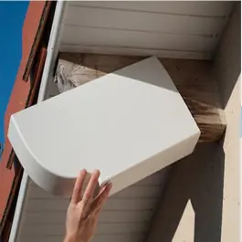 Cache Panne ABS Bourgogne MEP PP680 9 x 25 x 60 cm Blanc Vente Directe