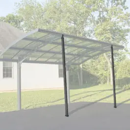 Kit de Soutien Gris Anthracite pour Carport Arizona Canopia by Palram Quantité Limitée