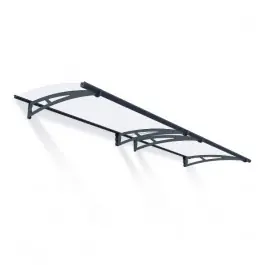 Marquise de Porte en acier Aquila 3000 Canopia by Palram 300 x 91,5 cm Offre Spéciale
