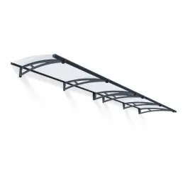 Prix Réduit Marquise de Porte en acier Aquila 4100 Canopia by Palram 410 x 91,5 cm