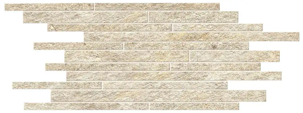 Parement carrelage effet Pierre Quartzite Gris Beige 60x30x0,9 cm Salvero Prix Bas