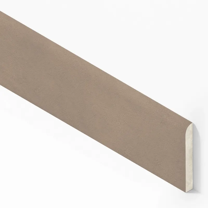 Plinthe carrelage effet Béton Beige Argile 120x7,2 cm Mat Benzaro Offre Exclusive