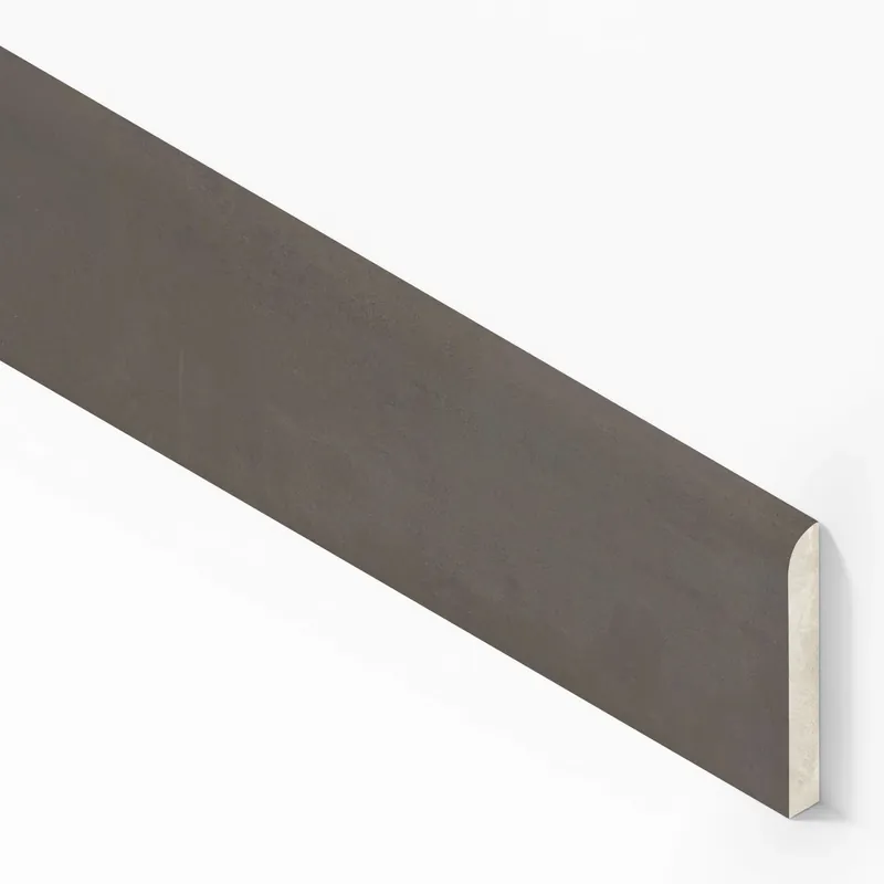Plinthe carrelage effet Béton Brun Cuir 80x7,2 cm Mat Vetrano Produit De Marque