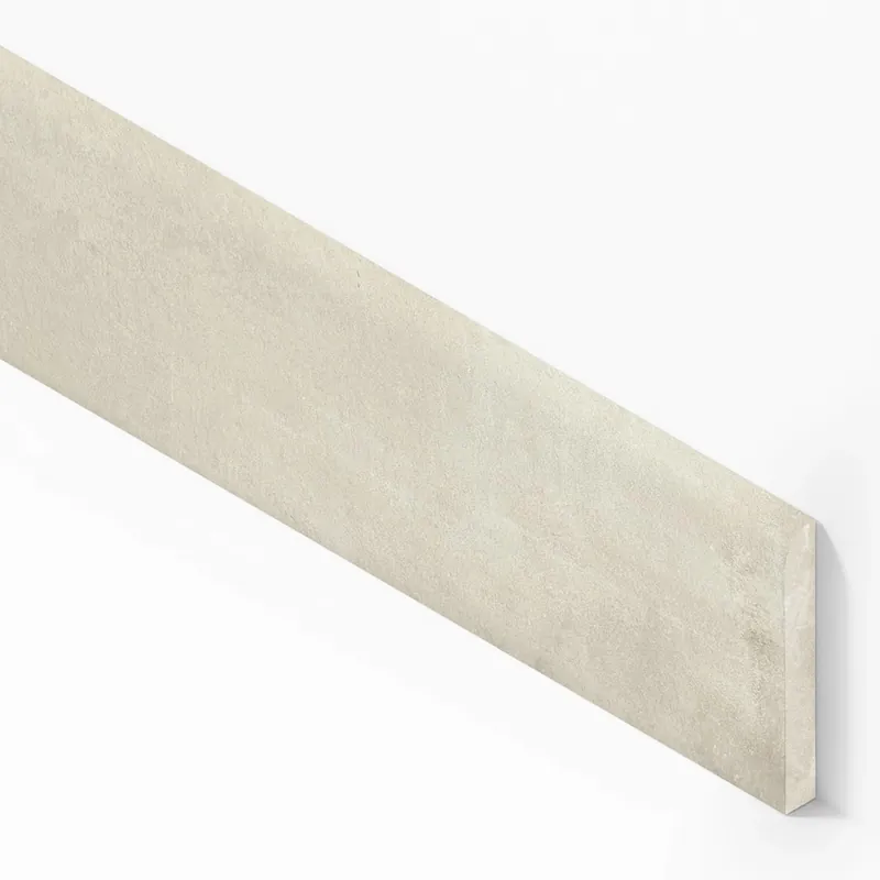 Plinthe carrelage effet Béton Gris Luce 80x7,2 cm Mat Gravino Soldes