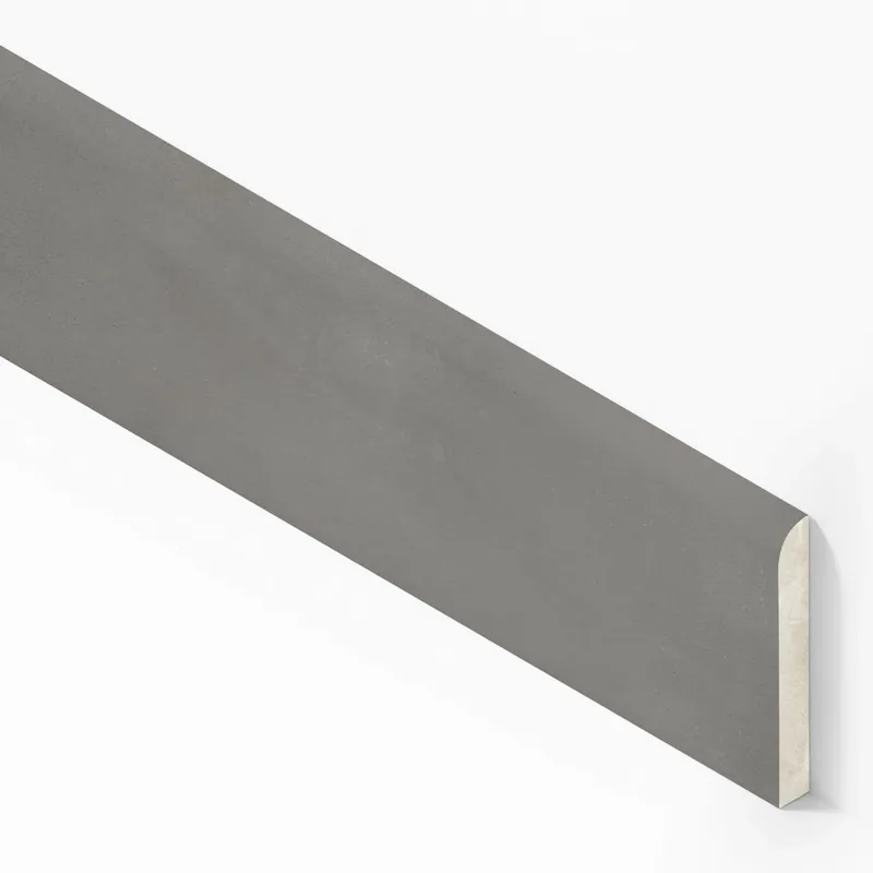 Vente Flash Plinthe carrelage effet Béton Gris Ombre 60x7,2 cm Mat Gravino
