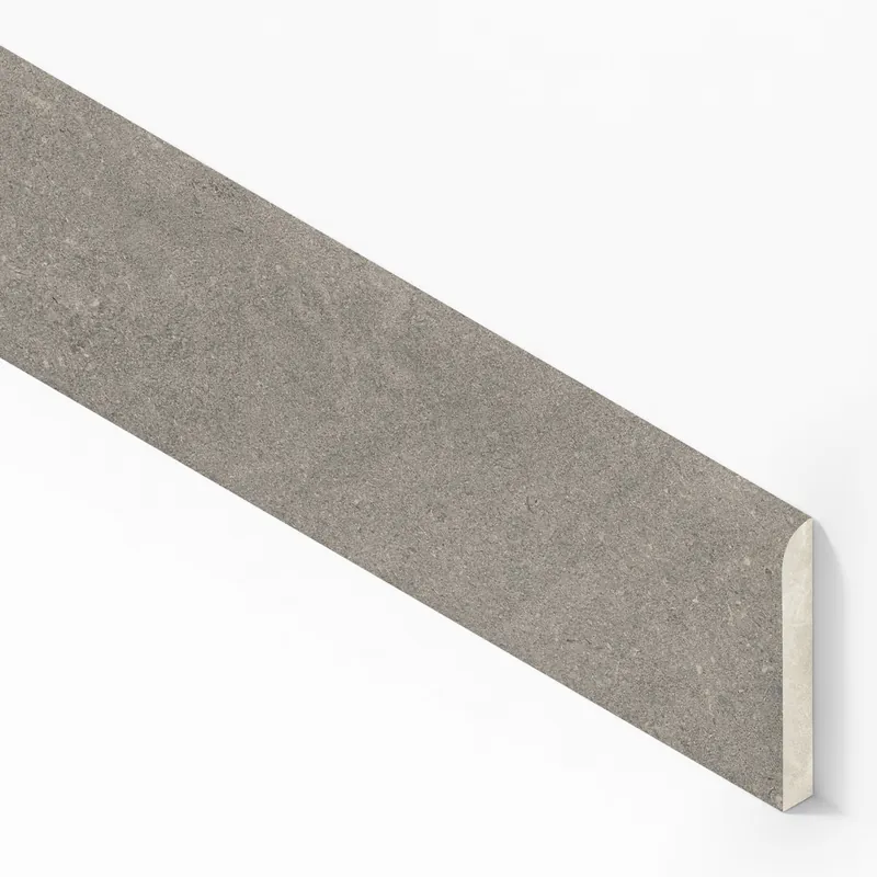 Plinthe carrelage effet Pierre Calcaire Gris Cendré 150x7,2 cm Mat Rocalta Nouvelle Collection