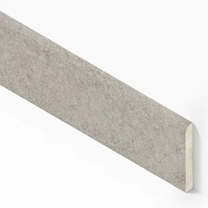 Dernier Modèle Plinthe carrelage effet Pierre Calcaire Gris Galet 60x7,2 cm Mat Domella