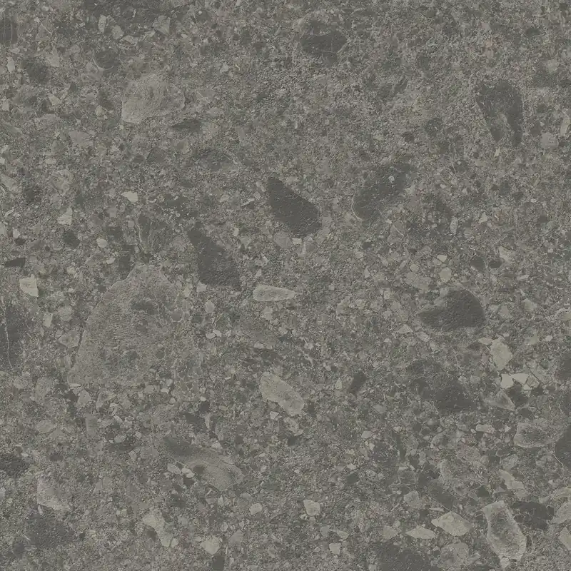 Certifié Carrelage effet Pierre Ceppo di Gré Gris Foncé 60x60x0,9 cm Mat Massira - Sol et mur intérieur