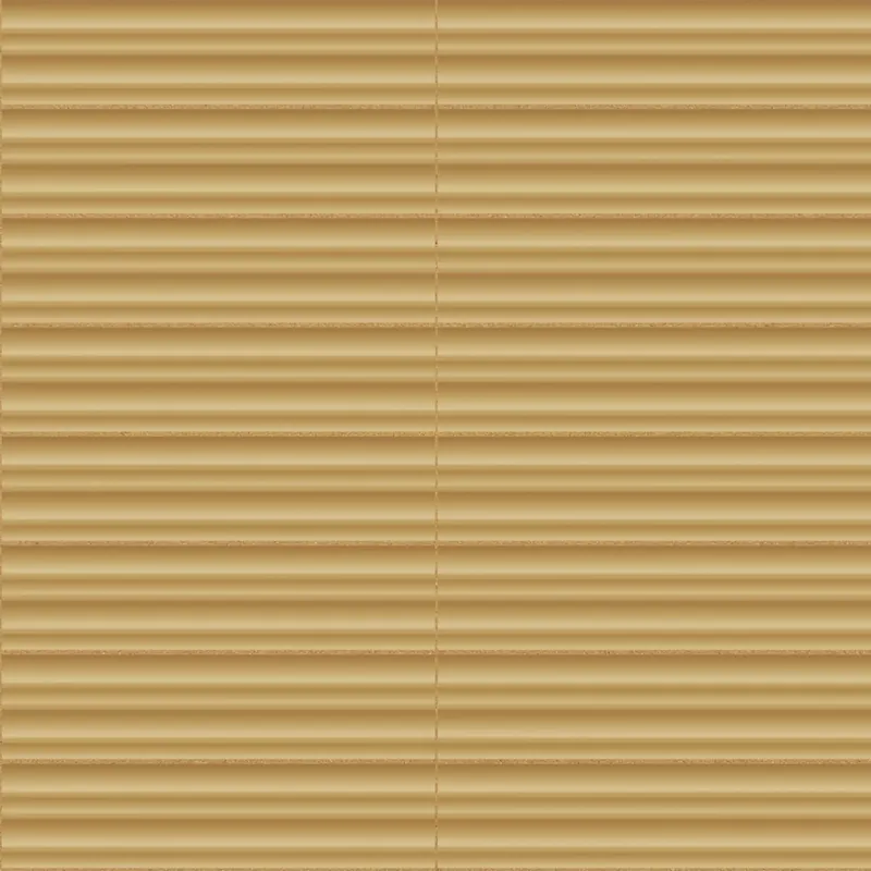 Carrelage 3D Ocre 25x5x1,2 cm Iseron - Mur intérieur Quantité Limitée