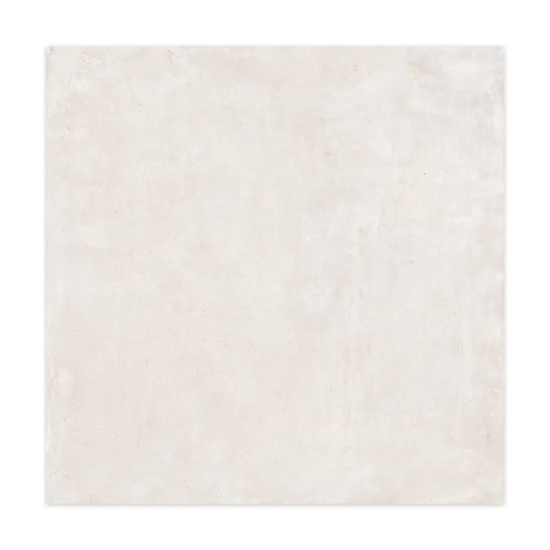 Populaire Carrelage effet Béton Blanc Grisé 90x90x0,9 cm Valmior - Sol et mur intérieur