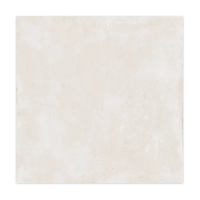 Carrelage effet Béton Blanc Grisé 90x90x0,9 cm Valmior - Sol extérieur Super Prix