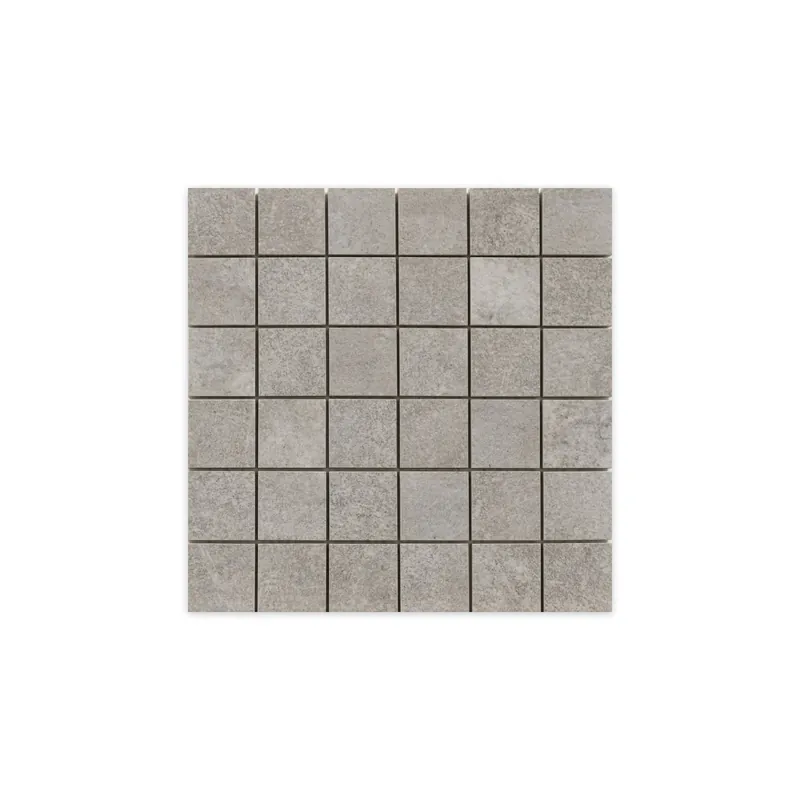 Mosaïque effet Béton Gris Cendré 30x30x0,9 cm Sorelan - Sol et mur intérieur Usine Directe