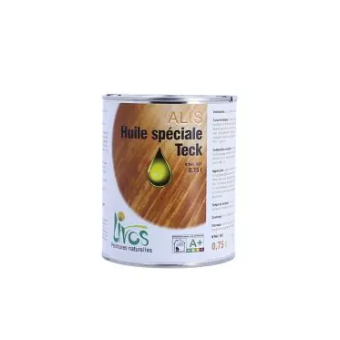 Huile Naturelle Bois Spéciale Teck ALIS 567 - Livos Vente Directe