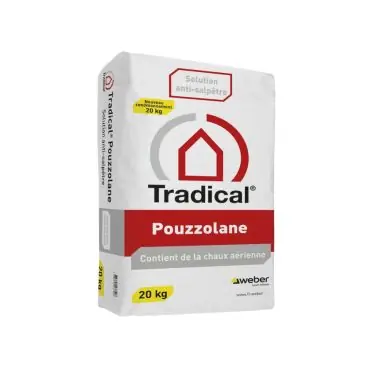Tradical Pouzzolane - chaux pouzzolanique (sac 20 kg) Affaire À Saisir