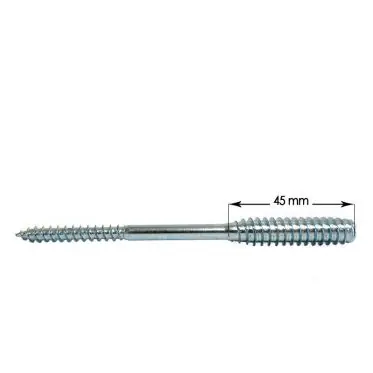 Vis TOP ROC menuiserie PVC sur maçonnerie ø6 mm, Filet 45 mm - boîte 100 vis Meilleure Vente