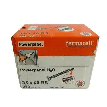 Vis autoforeuse Fermacell® pour plaque H2O 3,9 x 40 mm (boite 250 u.) Seulement Aujourd'hui