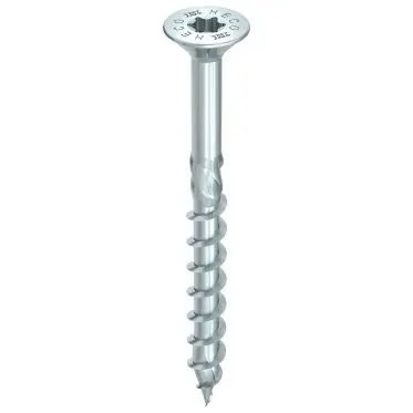 Vis charpente HECO-Topix-Plus - tête fraisée TX - Filet partiel zingué blanc Acheter En Ligne