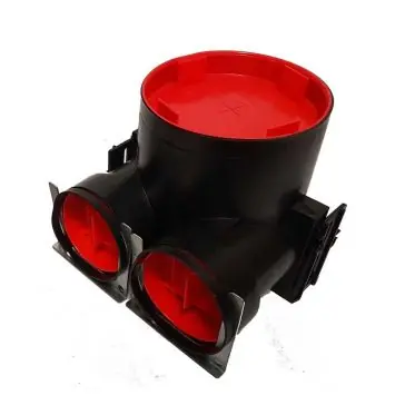 Meilleur Choix Boîtiers TVA Diamètre 75mm raccordement latéral