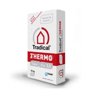 Nouvel Arrivage Tradical Thermo - Chaux spéciale béton de chanvre (sac 18 kg)