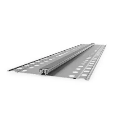 Vente Directe Profile de dilatation en acier galvanisée et PVC (cdt 3 ML)