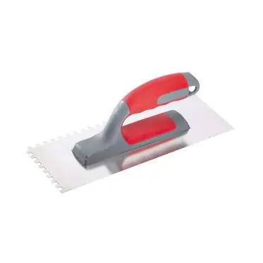 Expédition Rapide Platoir en inox soft denté (pièce)